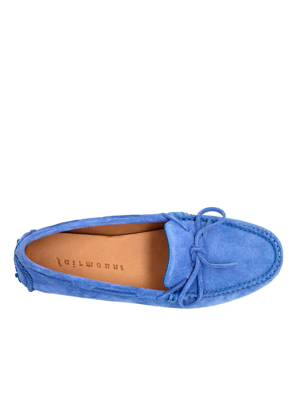 MOCASSIN LACE DRIVER DENIM