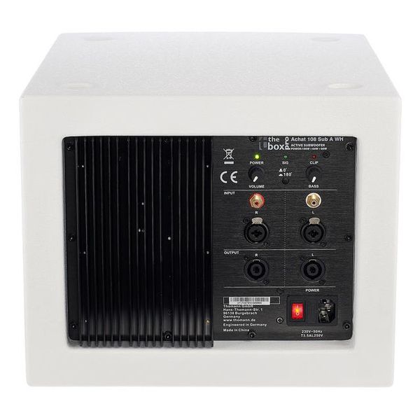 the box pro Achat 108 Sub A WH