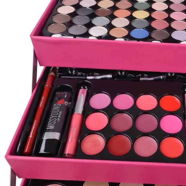 Miss Young Makeup Kit Väska - Rose (MC1205)