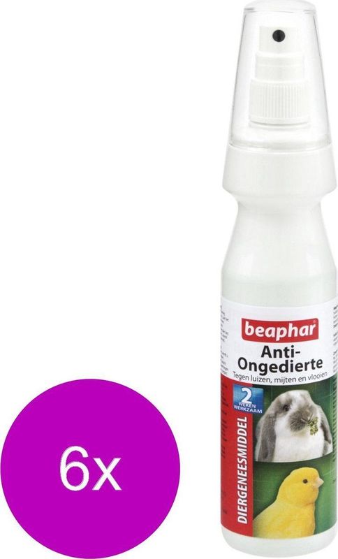 Beaphar - Anti-Ongedierte - Parasieten - 6 x 150 ml