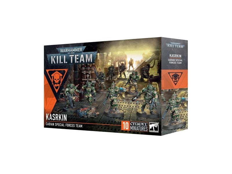 Games Workshop Figurenset Warhammer 40.000 Kill Team Kasrki Warhammer 40.000 Kill Team: Kasrkin Bausatz