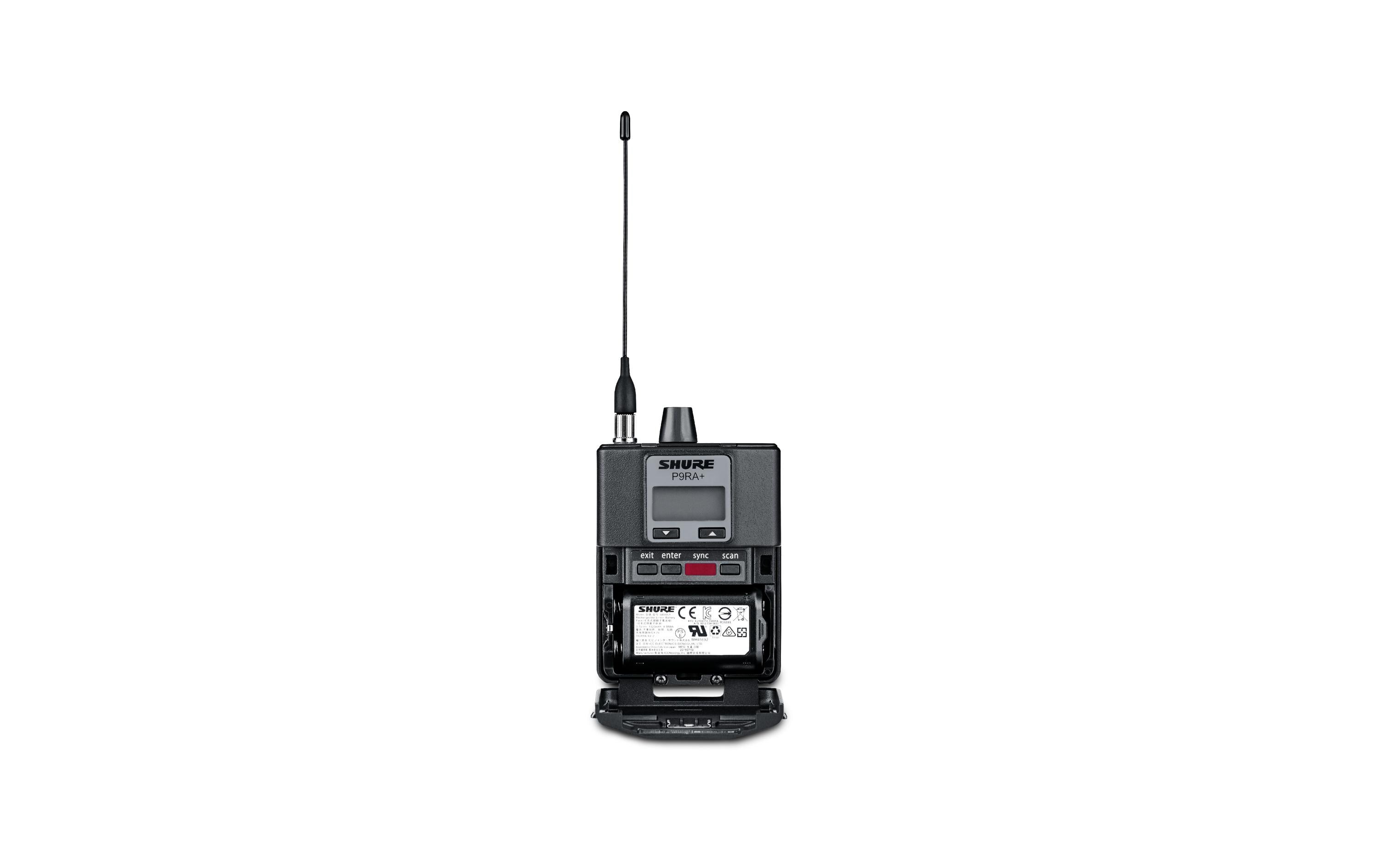 Taschenempfänger P9RA+-G6E<br>P9RA + Taschenempfänger