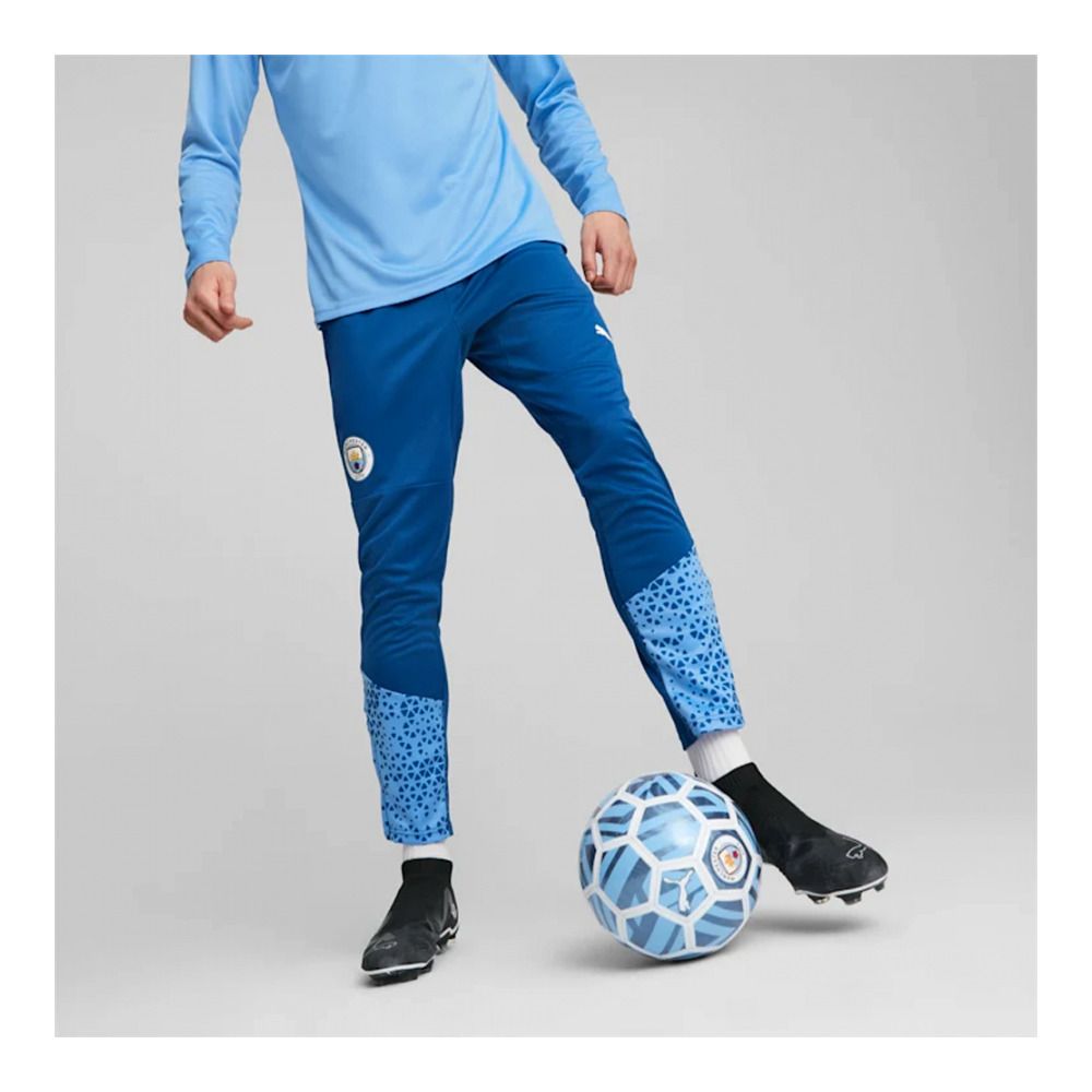 Puma MCFC TRG - Jogging Homme lake blue/team light blue
