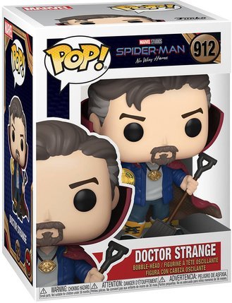 Figurine POP Bobble Docteur Strange Spider-Man No Way Home