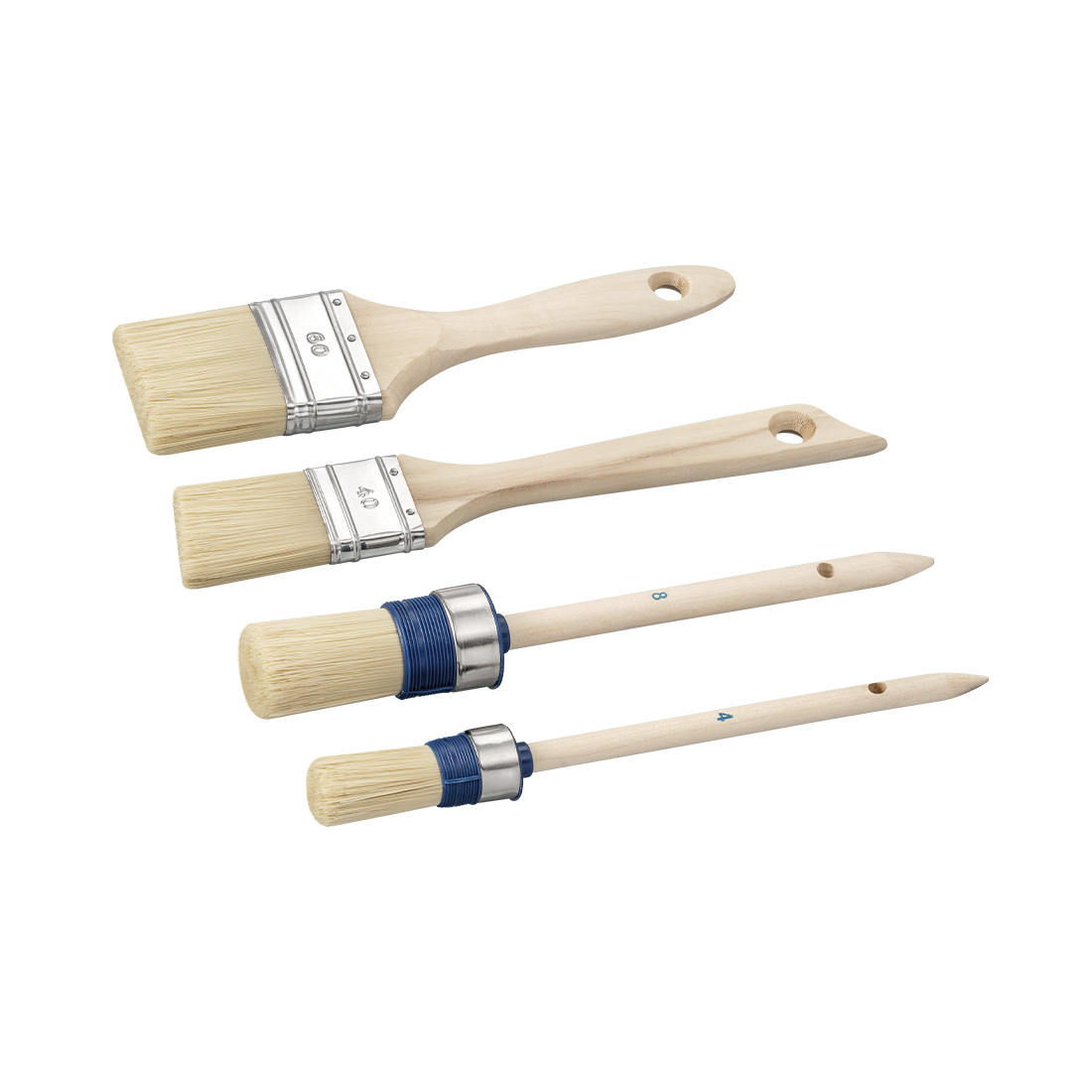 Color Expert Universal-Pinsel-Set 4-teilig PET-Borste