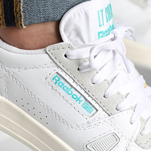 Baskets Lt Court IE9386 Footwear White Chalk Classic Teal