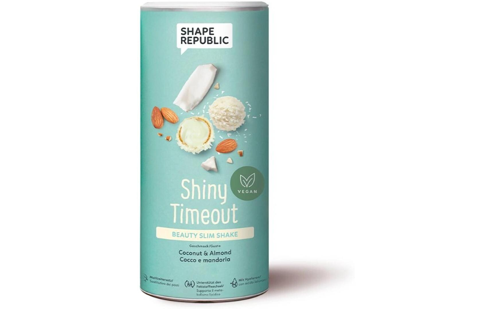 Slim Shake vegan Coconut & Almond 420 gVeganer Mahlzeitenersatz mit Süssungsmitteln Shiny Timeout