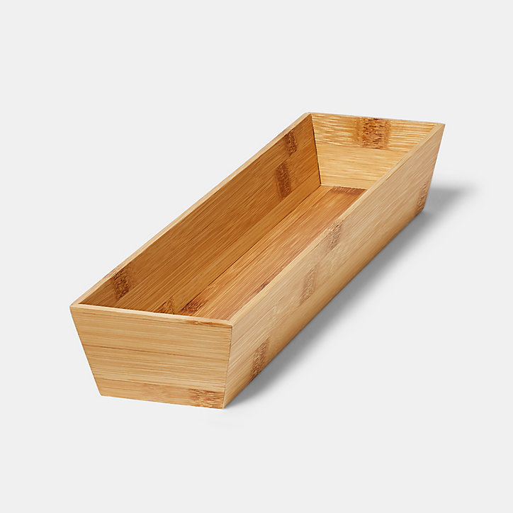 Range couverts GoodHome Nitaki bambou 10 x 42 cm, 1 compartiment