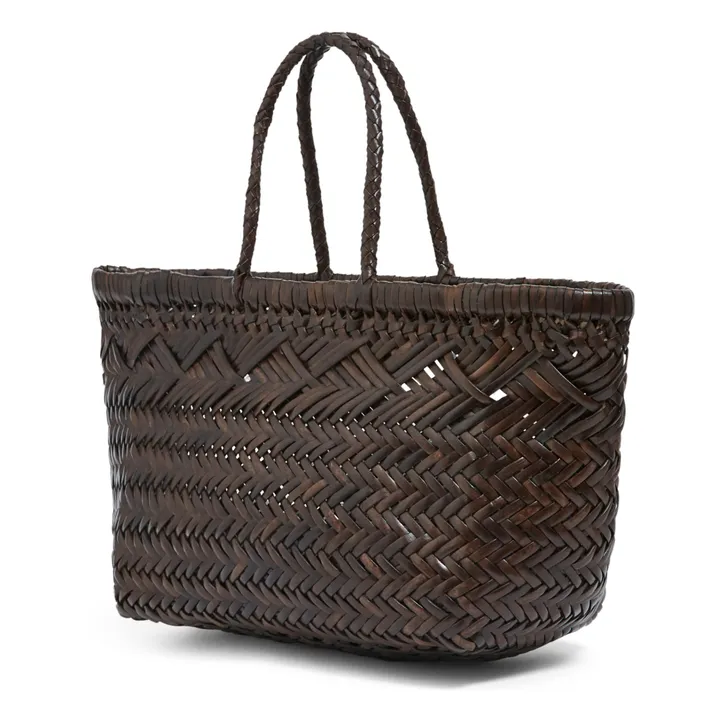 Dragon Diffusion Petit Panier Bamboo Triple Jump  | Marron
