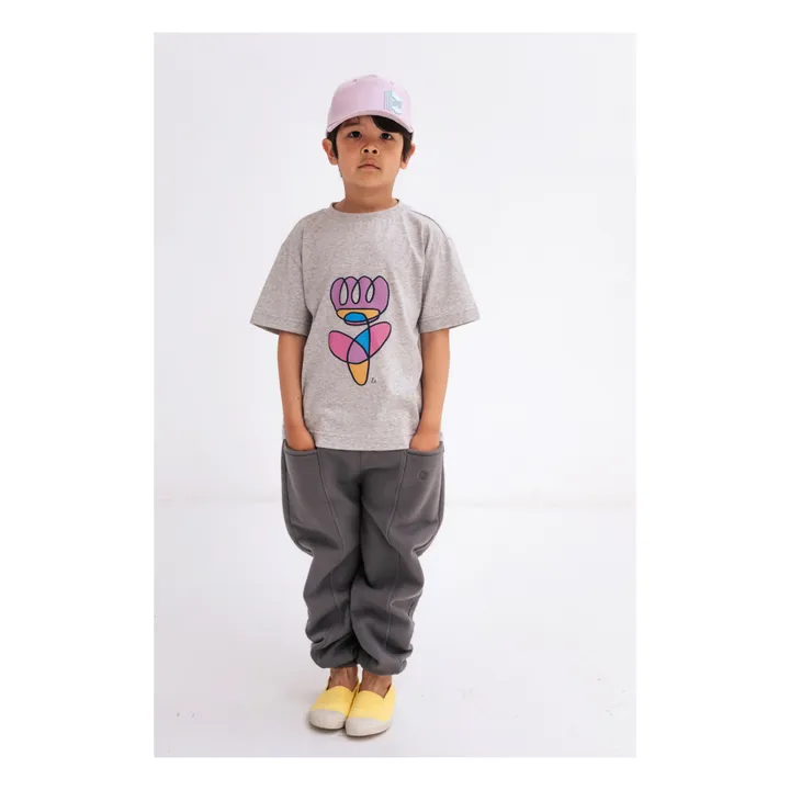 Repose AMS T-Shirt Coton Bio | Gris chiné