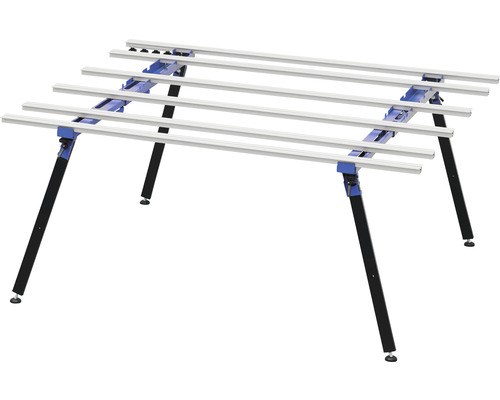 Kaufmann werktafel 180 x 100-150 cm verstelbaar voor grootformaat tegels