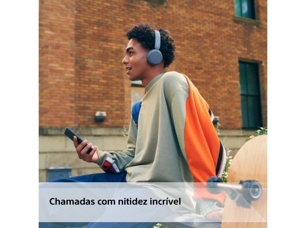 AUSCULTADORES SEM FIO SONY WHCH520L AZUL