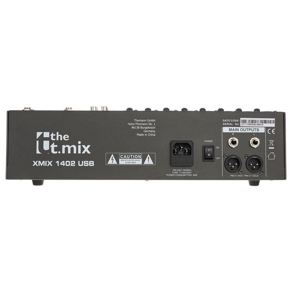 the t.mix xmix 1402 USB