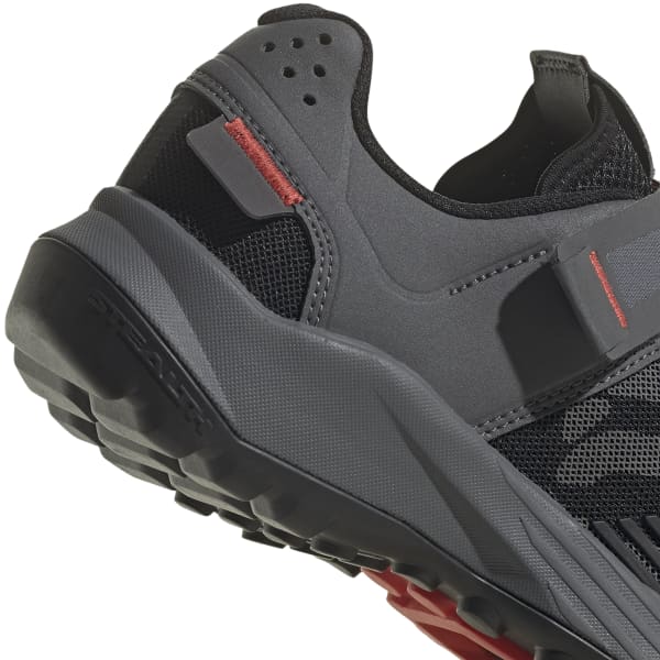 Chaussure VTT automatique FIVE TEN 5.10 TRAILCROSS CLIP-IN W CORE BLACK/GREY THREE/RED