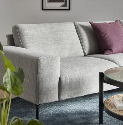 Melbourne højrevendt sofa med chaiselong