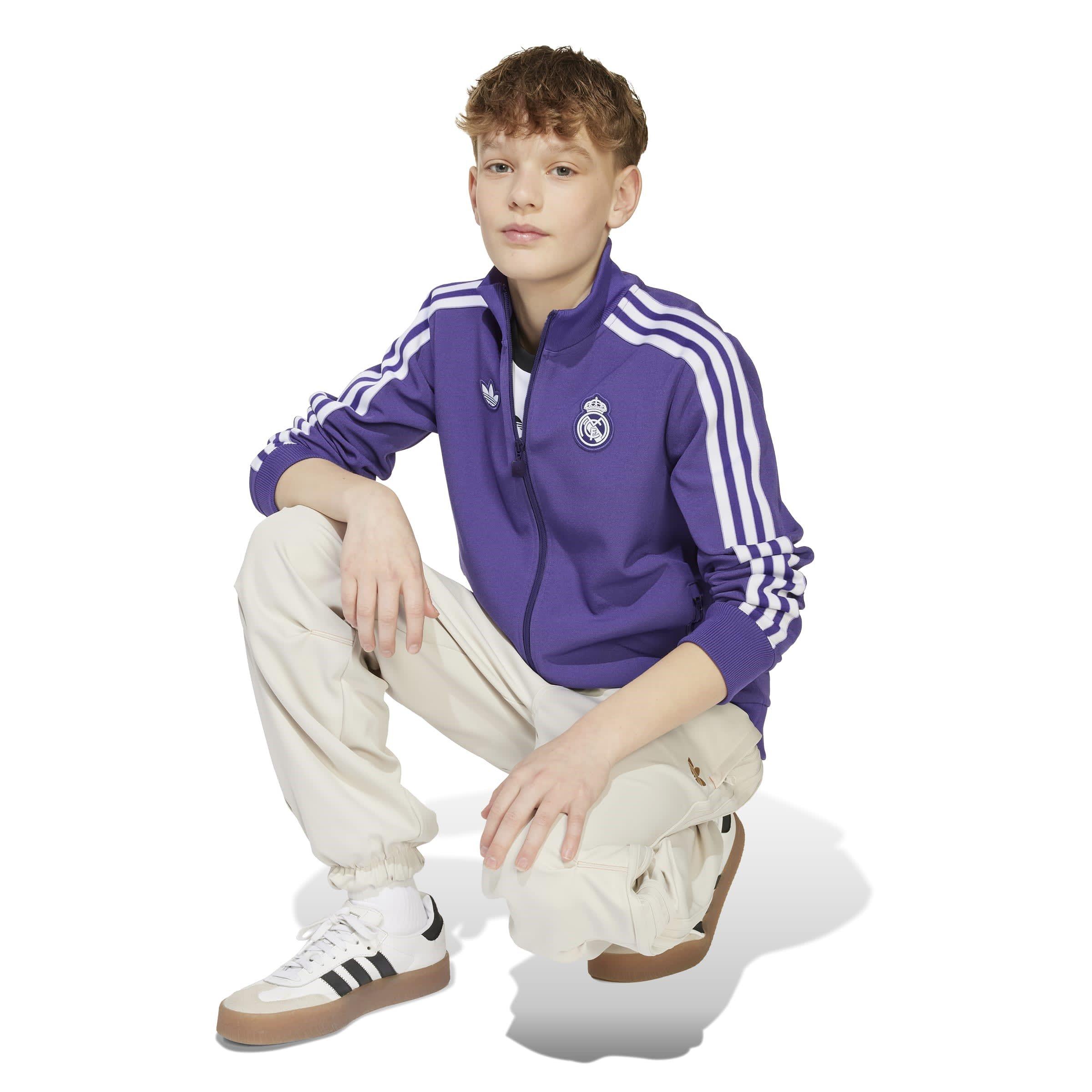 adidas Real Madrid Icon Tracksuit Top Junior's