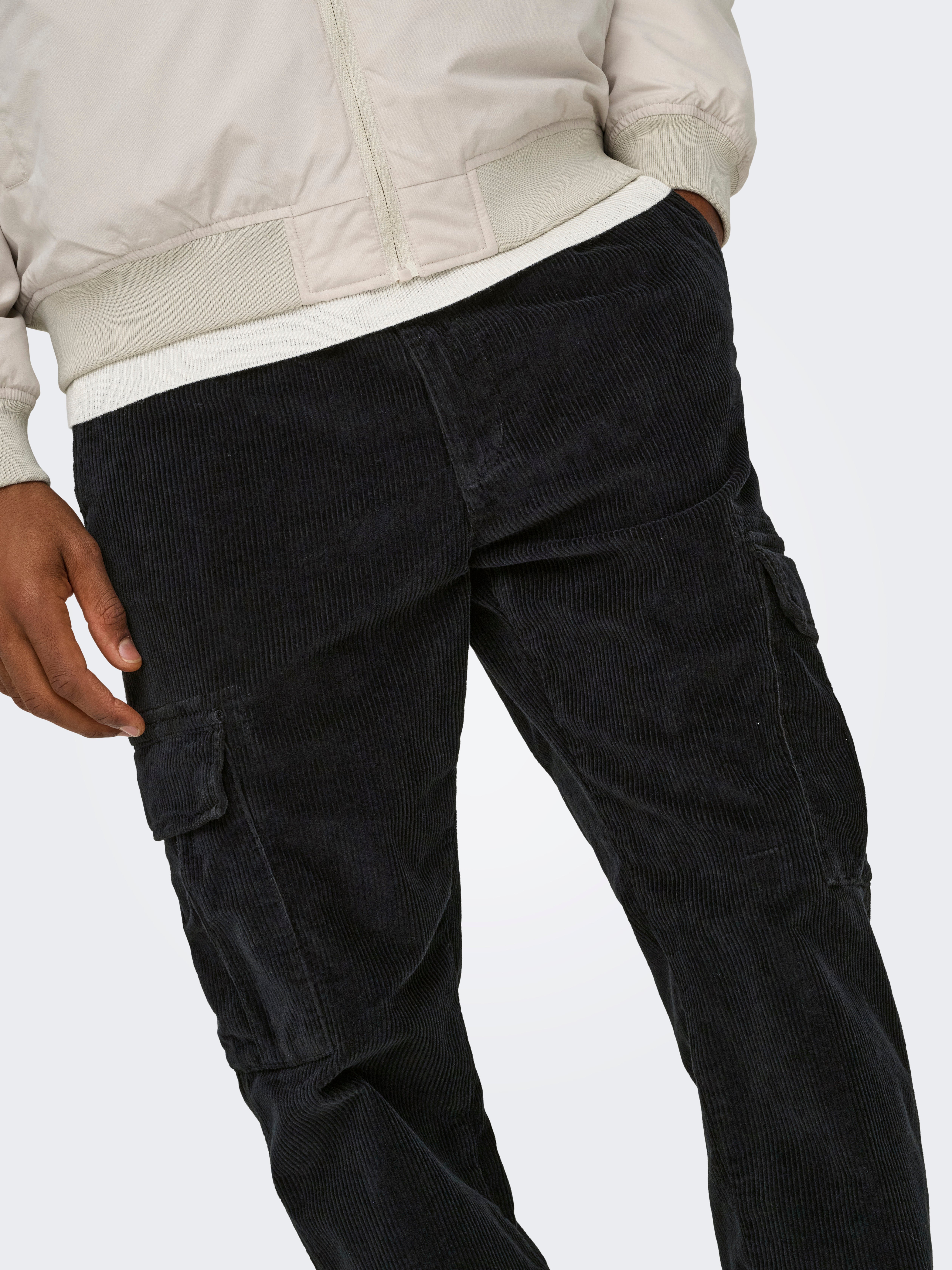 ONSLOU Verjüngt Hose Black