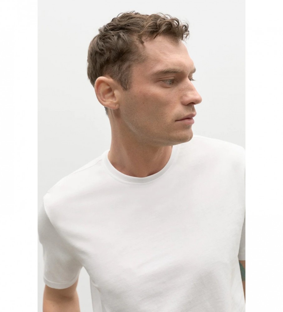 Camiseta branca ECOALF Wavealf