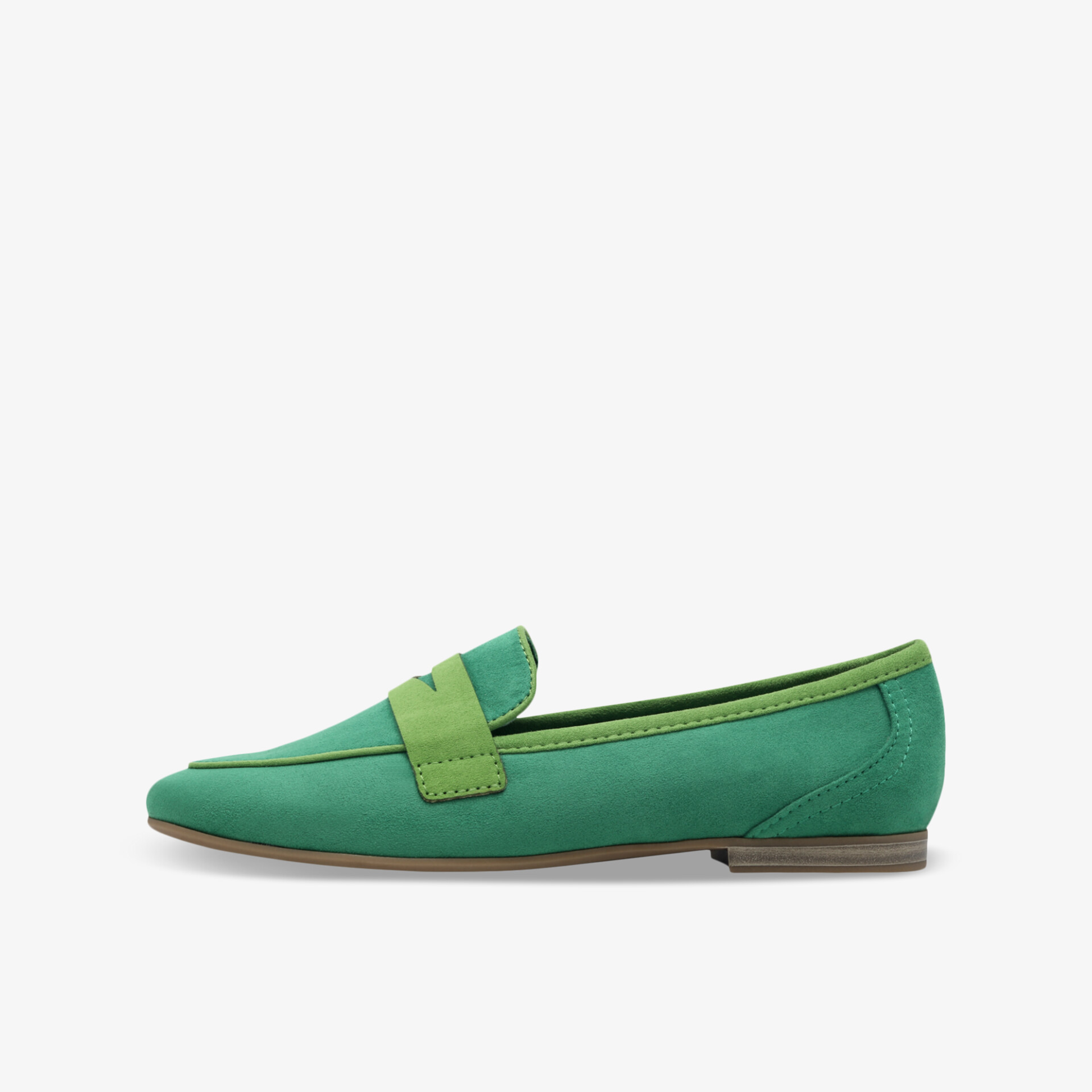 MARCO TOZZI Damen Loafer grün