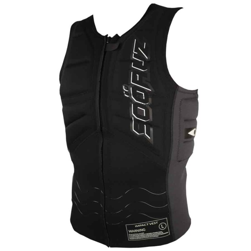 Soöruz  Kitevest Front Zip OPEN Noir/gris - The Corner Shop