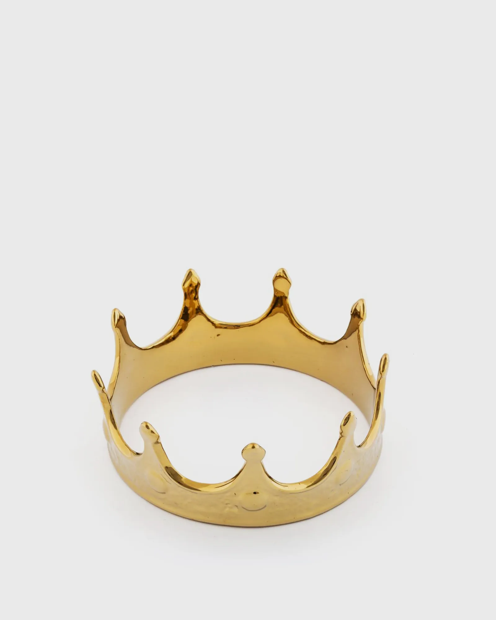 Seletti LIMITED GOLD EDITION PORCELAIN MY CROWN
