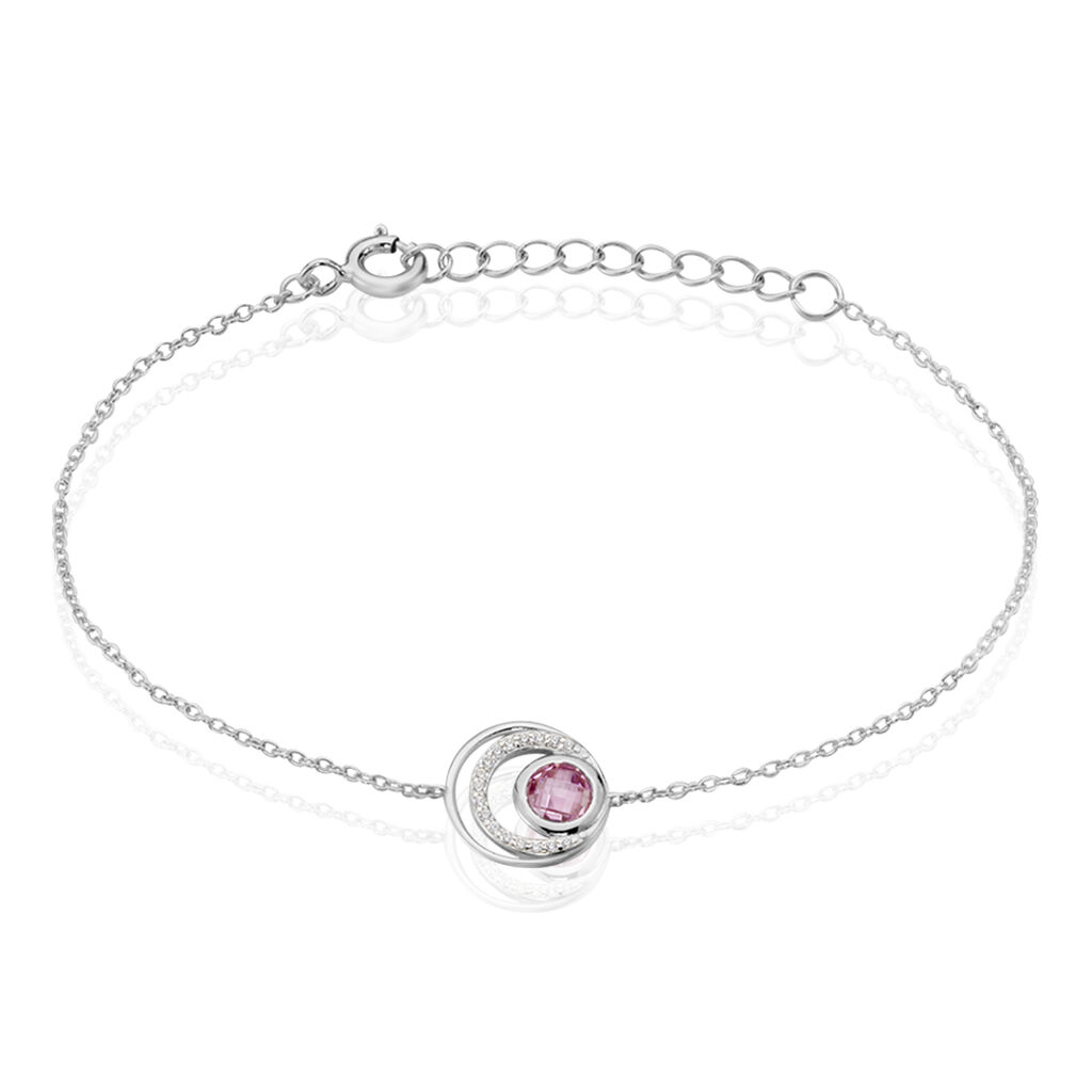 Bracelet Melvyn Argent Blanc Oxyde De Zirconium