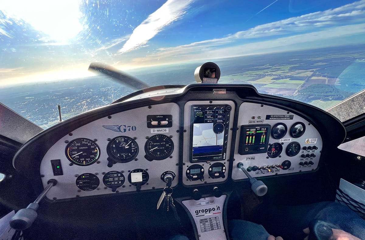 Ultraleichtflugzeug selber fliegen Trebbin