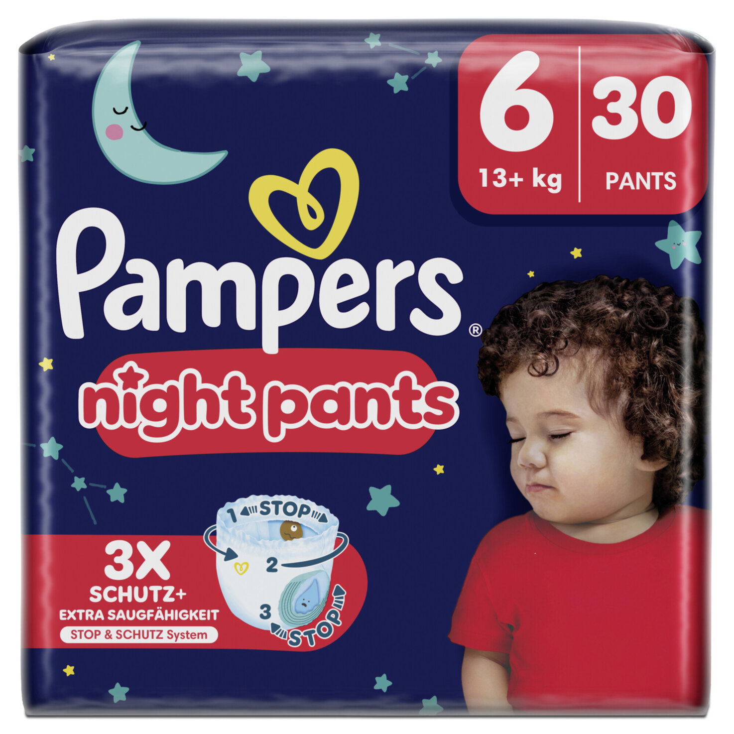 Pampers Windeln Night Pants Gr.6 30 Windeln