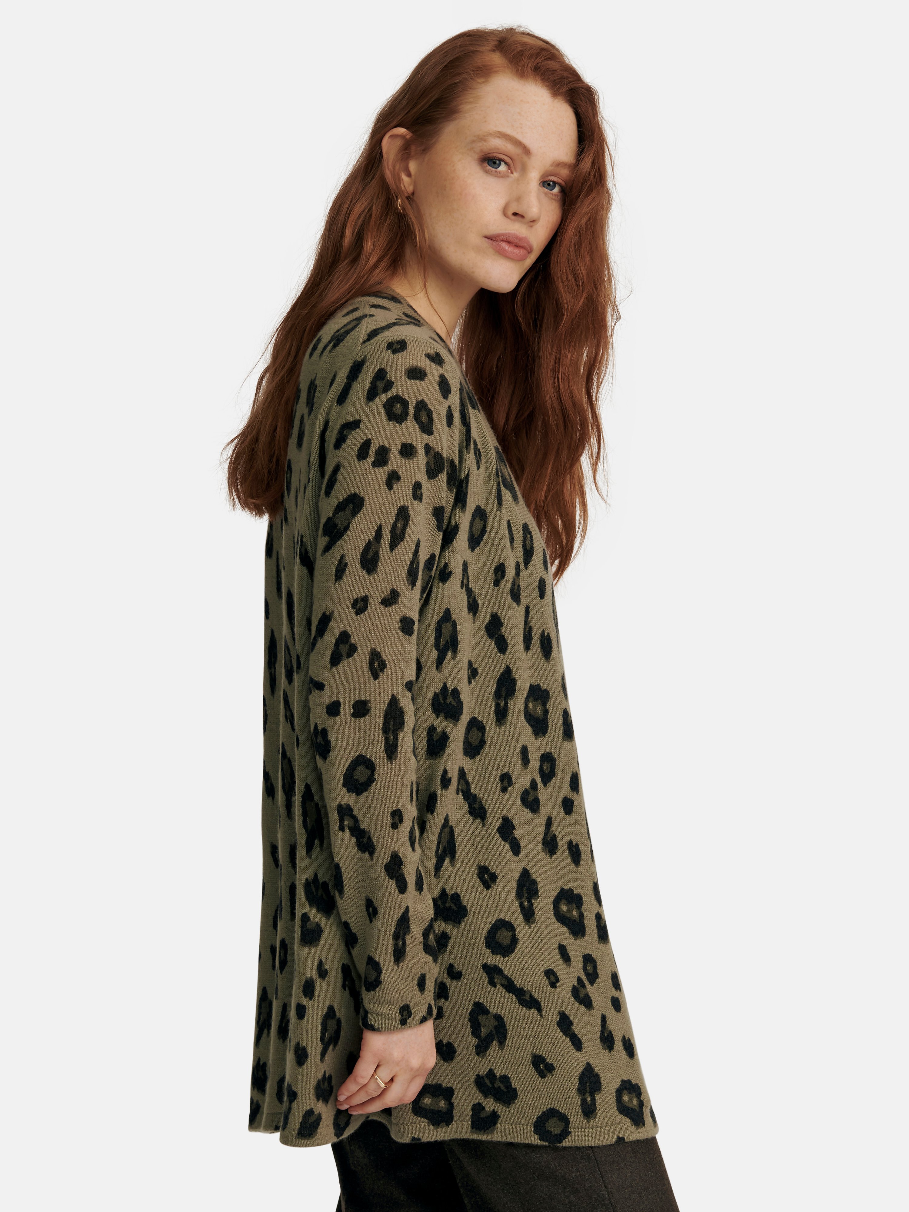 Strickjacke aus 100% Premium-­Kaschmir