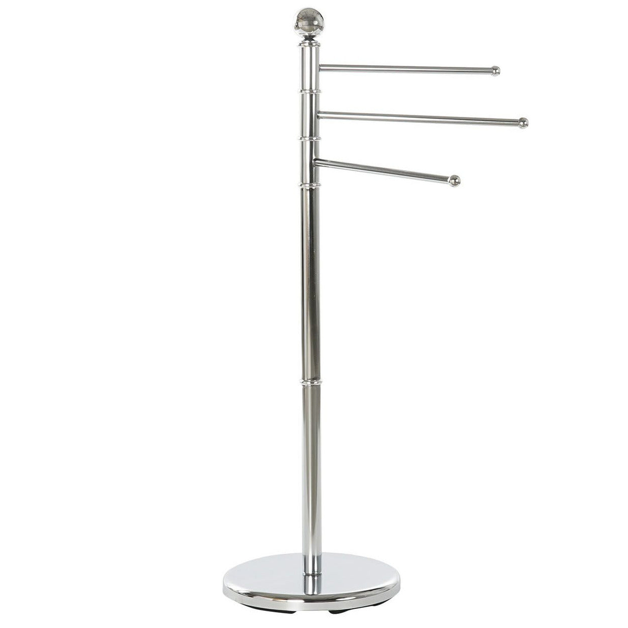 Items Handdoekrek - 3-stangs - RVS - 93 cm