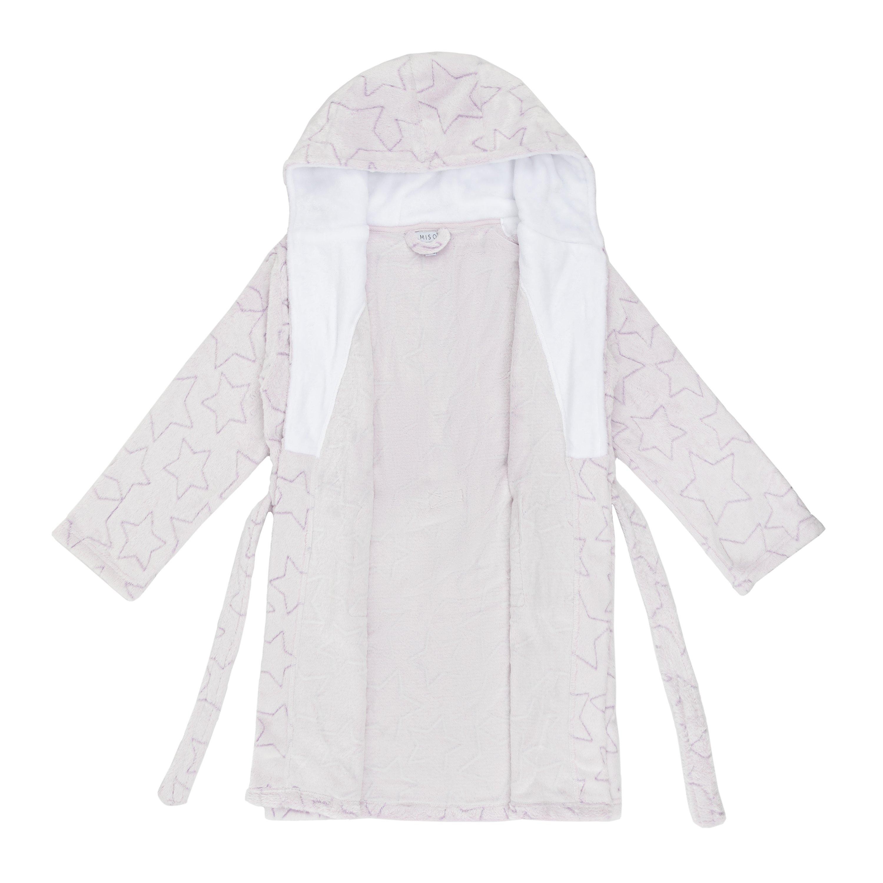 Miso Kids Girls Star Dressing Gown