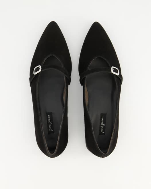 Paul Green 1083-025 Ballerinas in Schwarz