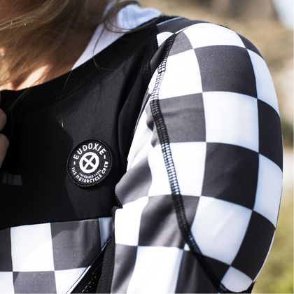 Maillot Technique Eudoxie BETH - Noir / Blanc