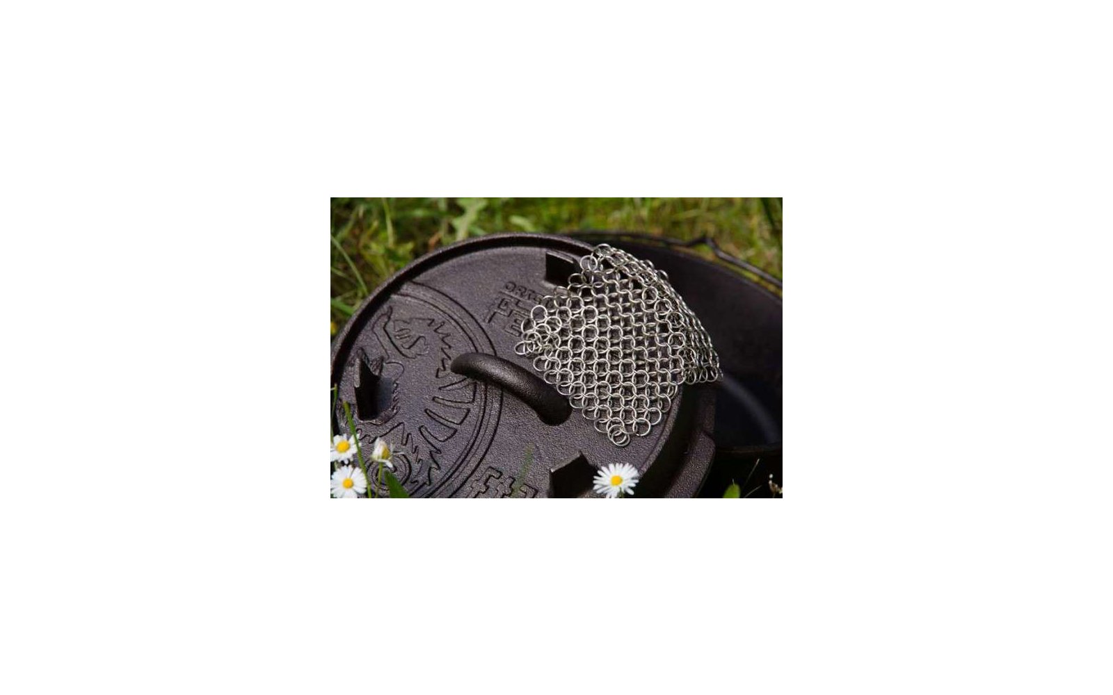 Petromax Ringreiniger für Guss- und Schmiedeeisen 12,5 x 10,5 x 1 cm