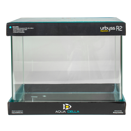 Cuve nue d'aquariophilie Urbyss R2 35x22x28 cm