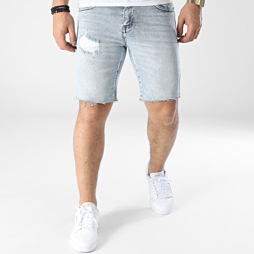 Short Jean Bleu Wash