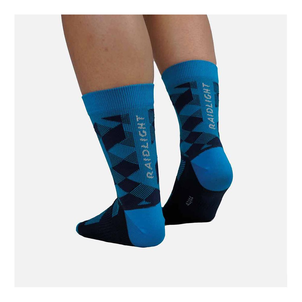 Raidlight HIGH - Chaussettes navy/blue