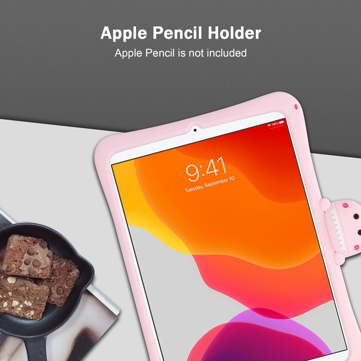 iPad AIR 3 (10.5 tomme) deksel for barn (rosa)