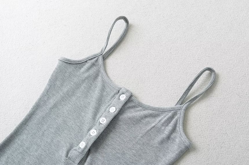 Hollahop - Spaghettibandjes Henley Romper