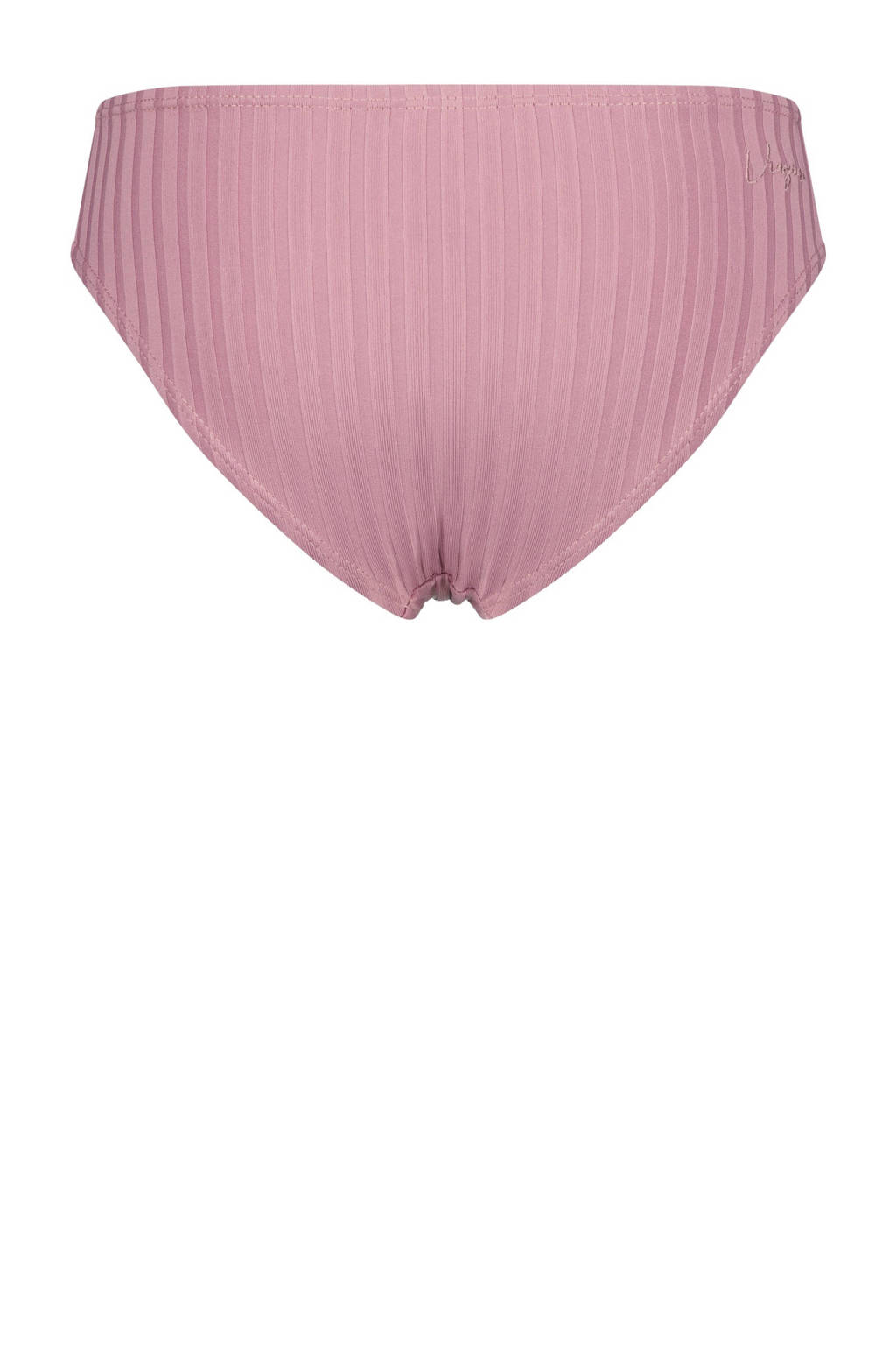triangel bikini Zolima met ribstructuur roze