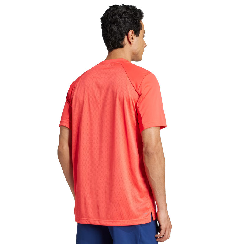 Tee-shirt de tennis Adidas Club Climacool rouge
