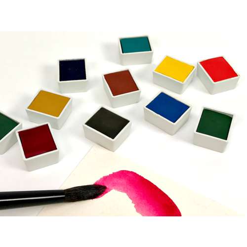 DANIEL SMITH Aquarell-Sets, halbe Näpfchen