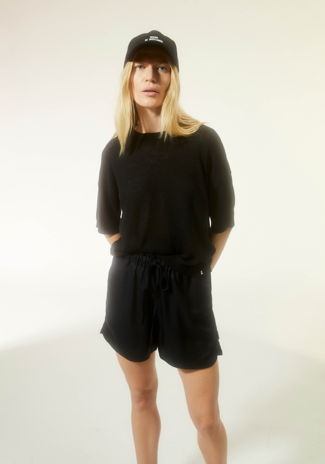 Armedangels Tencel-Shorts Vaanna Night Sky