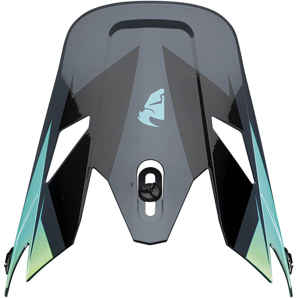 Thor Motocross - Casque Sector Fader Gris / Jaune / Bleu