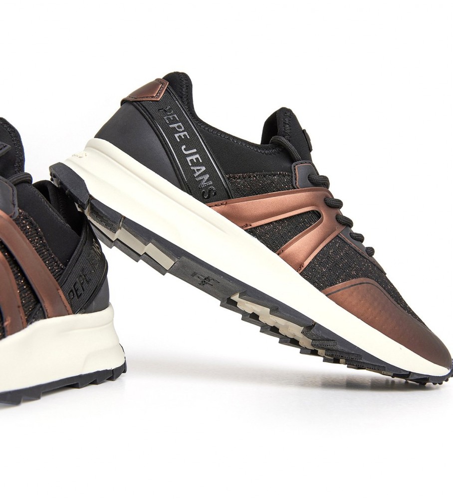 Tênis preto Pepe Jeans Joy Bright