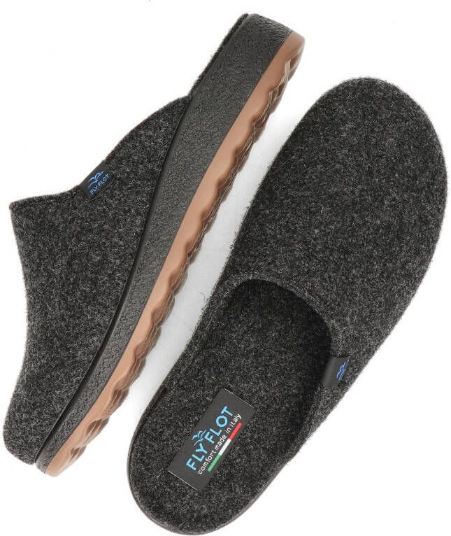 FlyFlot heren pantoffel Zwart