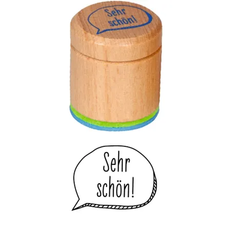 Die Spiegelburg Motivationsstempel - Bunte Geschenke, 1 Stück, 6-fach sortiert