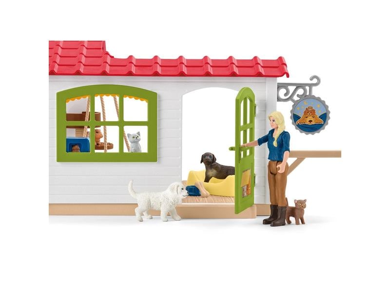 Schleich Spielfigurenset Farm World Tierhotel Umfangreiche Tierfarm