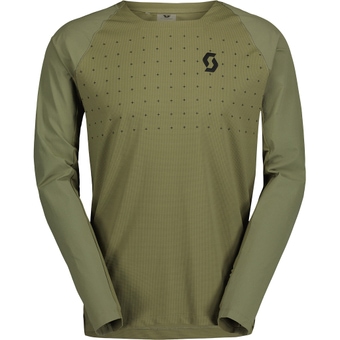 Scott Trail Vertic Pro Langarmtrikot Hay Green Herren