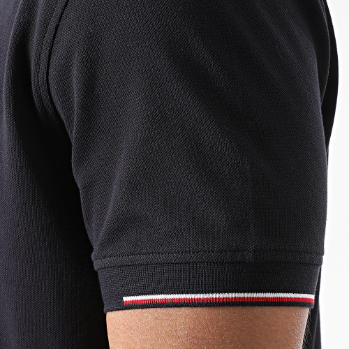 Polo Manches Courtes Subtle RWB Placement 0209 Bleu Marine